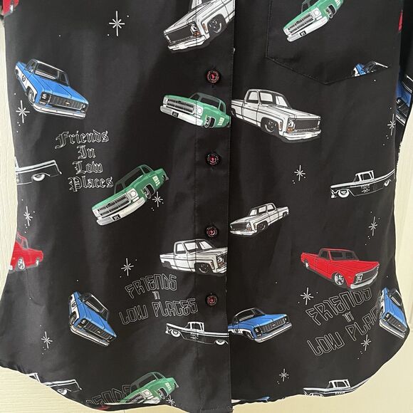 Dixxon Flannel Company What the Truck!? D-Lite Button Up Shirt Women's Small - Picture 6 of 13